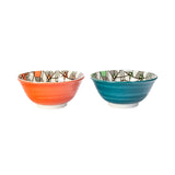 FLW 2PC MED BOWL SET APRIL SHOWERS 6"D C/16 MIN OF 2