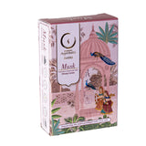 *ND MUSK DHOOP CONES 18PCS W/HOLDER C/216