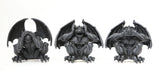 Gargoyle See Hear No Evil Shelf Sitters