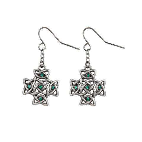 Celtic Cross Earrings