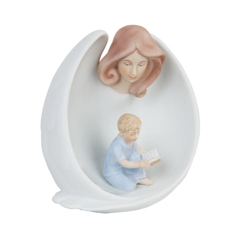 Guardian Angel Protecting Boy