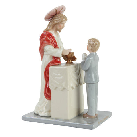Jesus with Communion Boy
