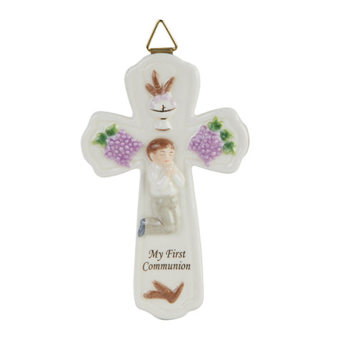 My First Communion Boy Cross