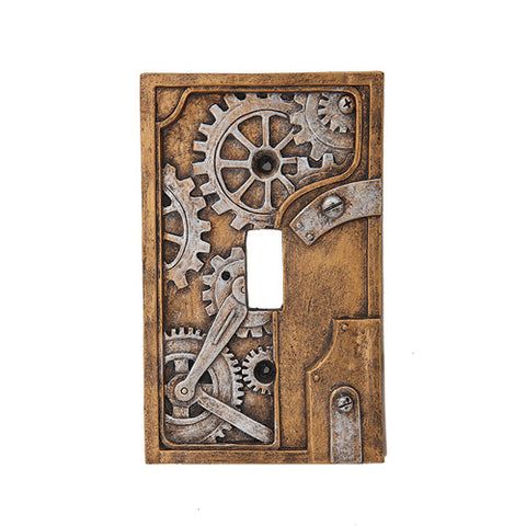 ^STEAMPUNK SWITCH PLATE, C/72