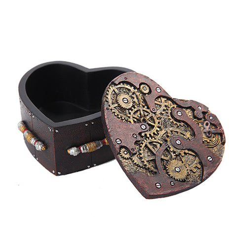 ^STEAMPUNK HEART BOX C/36