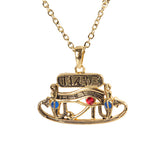 DISC-EYE OF HORUS NECKLACE C/60