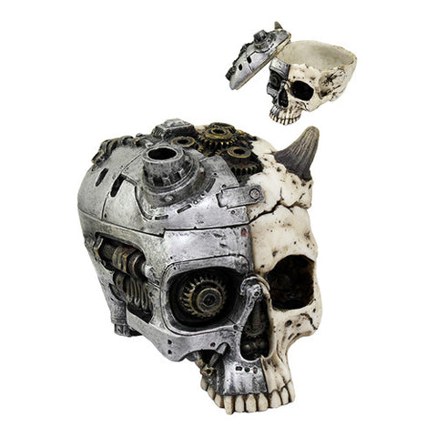 ^STEAMPUNK SKULL C/18