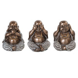 ^THREE WISE BUDDHA SET C/12
