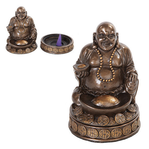 Lucky Buddha Incense burner