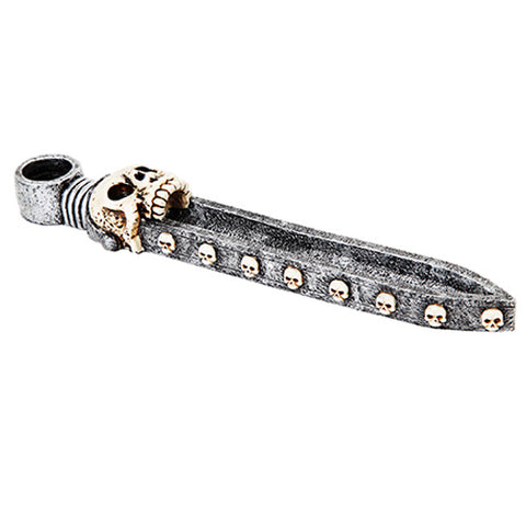DISC-SKULL SWORD INCENSE BURN/36