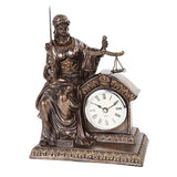 Lady Justice Clock