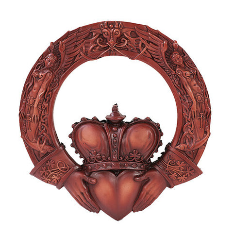 ^CELTIC CLADDAGH PLAQUE C/24