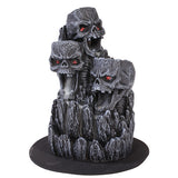 SKULL BACKFLOW INCENSE BURNER, C/12