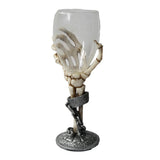 SKELETON HAND WINE GLASS, C/12