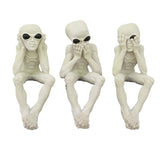 ALIEN NO EVIL SHELF SIT, C/16