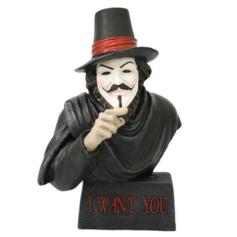 GUY FAWKES BUST C/12