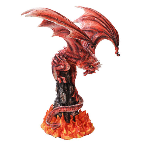 Red Dragon on Fire