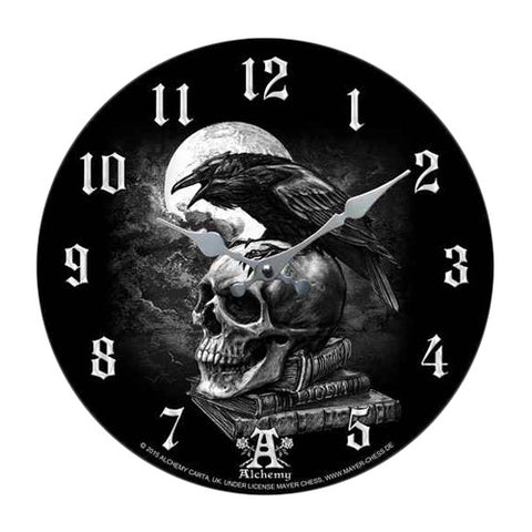 Poe&#39s Raven Clock
