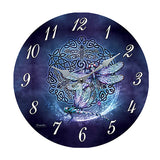 CELTIC DRAGONFLY CLOCK12