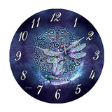 Celtic Dragonfly Clock