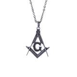 MASONIC SYMBOL NECKLACE C/60