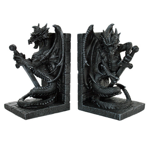 ^DRAGON BOOKENDS C/6