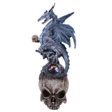 Dragon On Skull