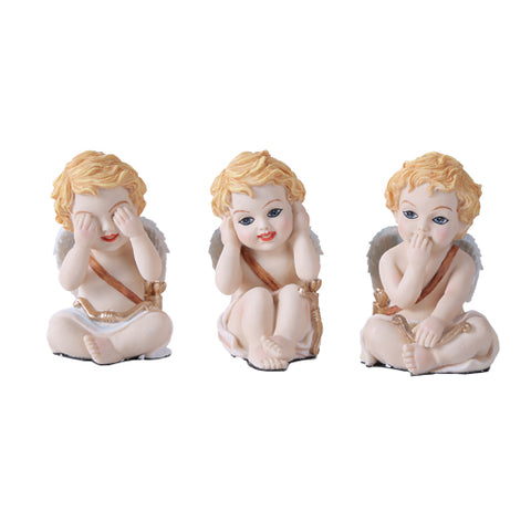 No Evil Cupids Set of 3