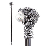 ^ DRAGON HEAD WALKING CANE C/4