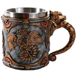 STEAMPUNK DRAGON MUG, C/24