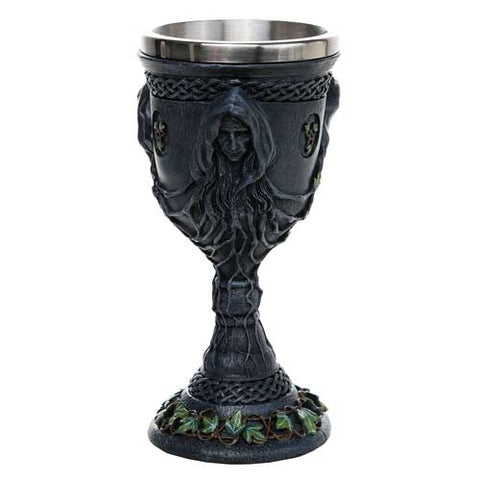 MOTHER MAIDEN CRONE GOBLET, C/12