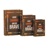 DISC-BRAVE BOOK BOX SET OF 3 C/8 MINIMUM OF 2