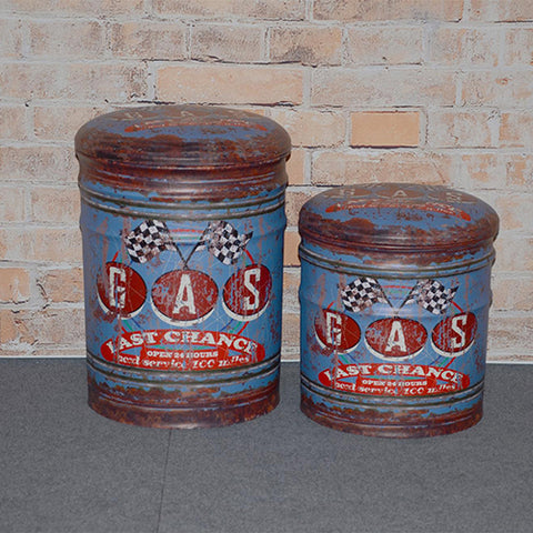 Gas Storage Stool Set 2