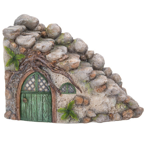 Fairy Curved Stone Cottage