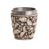 OSSUARY SKULL SHOT GLASS C/48