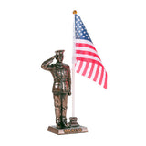 MARINE SALUTE FIGURINE, C/24