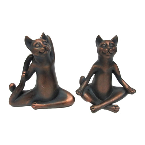 YOGA CATS SET OF 2 C/8