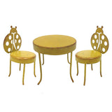 DISC-METAL TABLE & CHAIRS SET C/48 MINIMUM OF 2