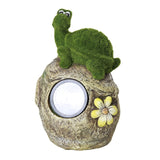 Tortoise Garden Decor w Solar Light