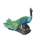PEACOCK W/SOLAR LIGHT, C/3
