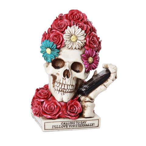 ^FLORAL SKULL C/12