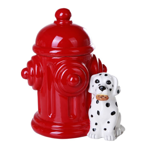 HYDRANT DALMATIAN JAR C/8