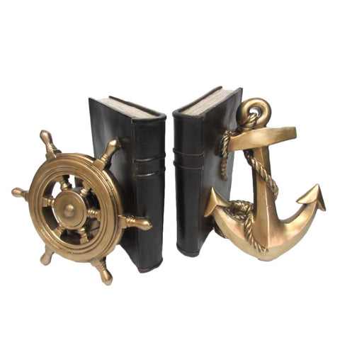 ^NAUTICAL BOOKENDS C/6