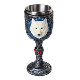 WHITE WOLF GOBLET C/24