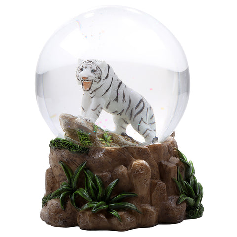 WHITE TIGER WATER GLOBE, C/4