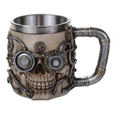 ^ STEAMPUNK SKULL MUG C/18