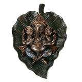 ^GANESHA ON PEEPAL LEAF C/24