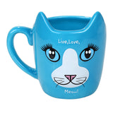 LIVE LOVE MEOW MUG C/24