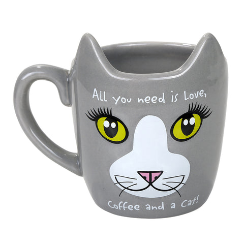 NEED CAT LOVE MUG  C/24