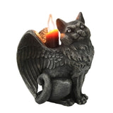 ANGEL CAT CANDLE HOLDER C/24